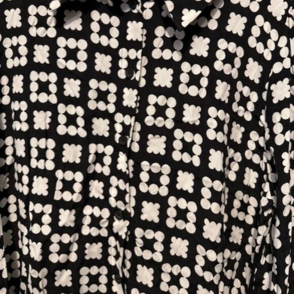 NWOT - Zara Retro Nadia Floral Mini Shirt Dress - Picture 8 of 16